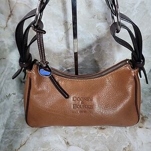 Dooney & Bourke Brown Leather Shoulder Bag